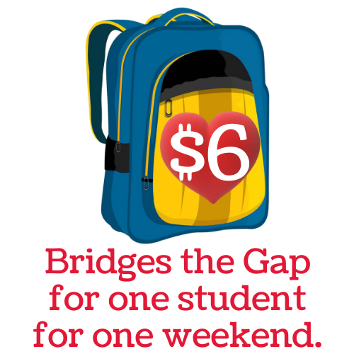 $6 bridges the gap for one student for one weekend